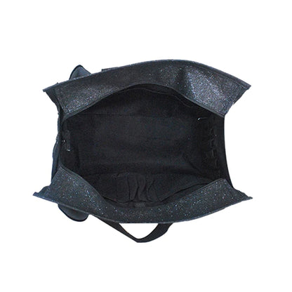Xplosion Glitter Zippered Fan Tote ****Add one name in check out under "Order Special Instructions"
