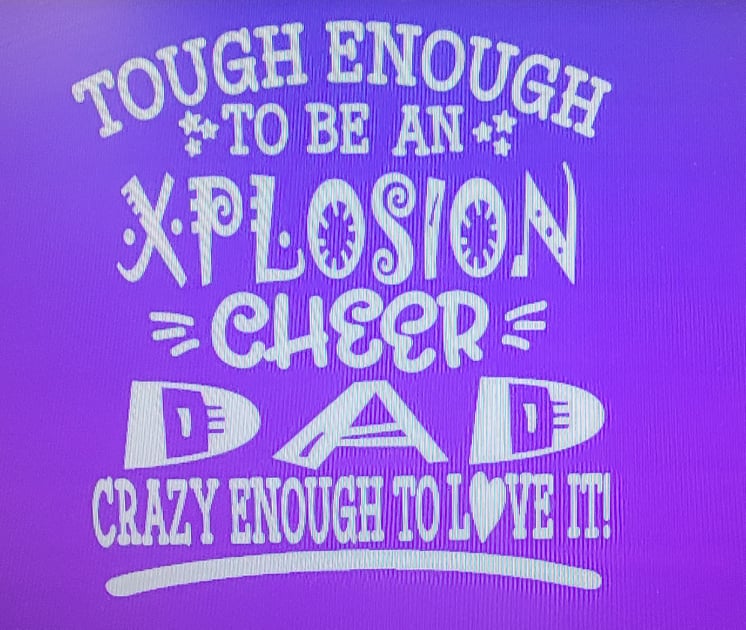 Tough Enough To Be An Xplosion Tee's (Cheerleader, Dancer) Or add a name in notes like Mom or Dad