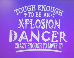 Tough Enough To Be An Xplosion Tee's (Cheerleader, Dancer) Or add a name in notes like Mom or Dad