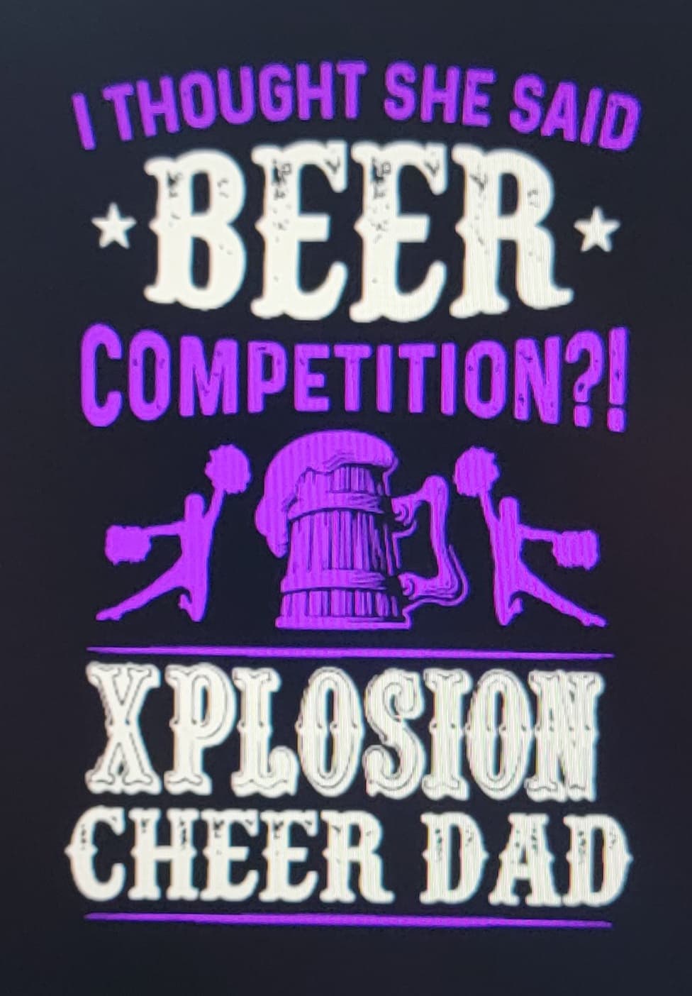 Beer Competition Fan Gear - Adult Black Tee's, Long Sleeves, Sweatshirt